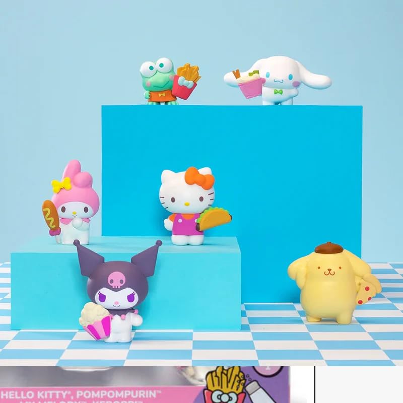 Hello Kitty & Friends: Salty Snacks - 6 Figure Pack (Series 1)