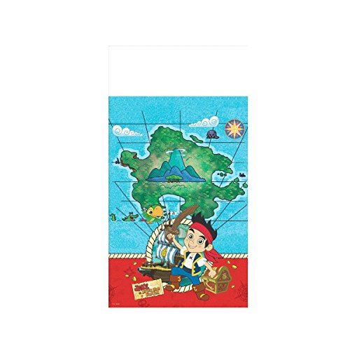 American Greetings Jake and the Neverland Pirates Party Supplies, Plastic Table Cover (1-Count)