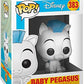 Funko Pop! Disney: Hercules - Baby Pegasus Vinyl Figure (Bundled with Compatible Box Protector Case), Multicolor, 3.75 inches