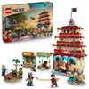 LEGO ONE PIECE Battle at Arlong Park Building Blocks - Pretend Play Building Toy for Boys & Girls, Ages 9+ - 5 Straw Hat Pirates Toy Figures & Playset