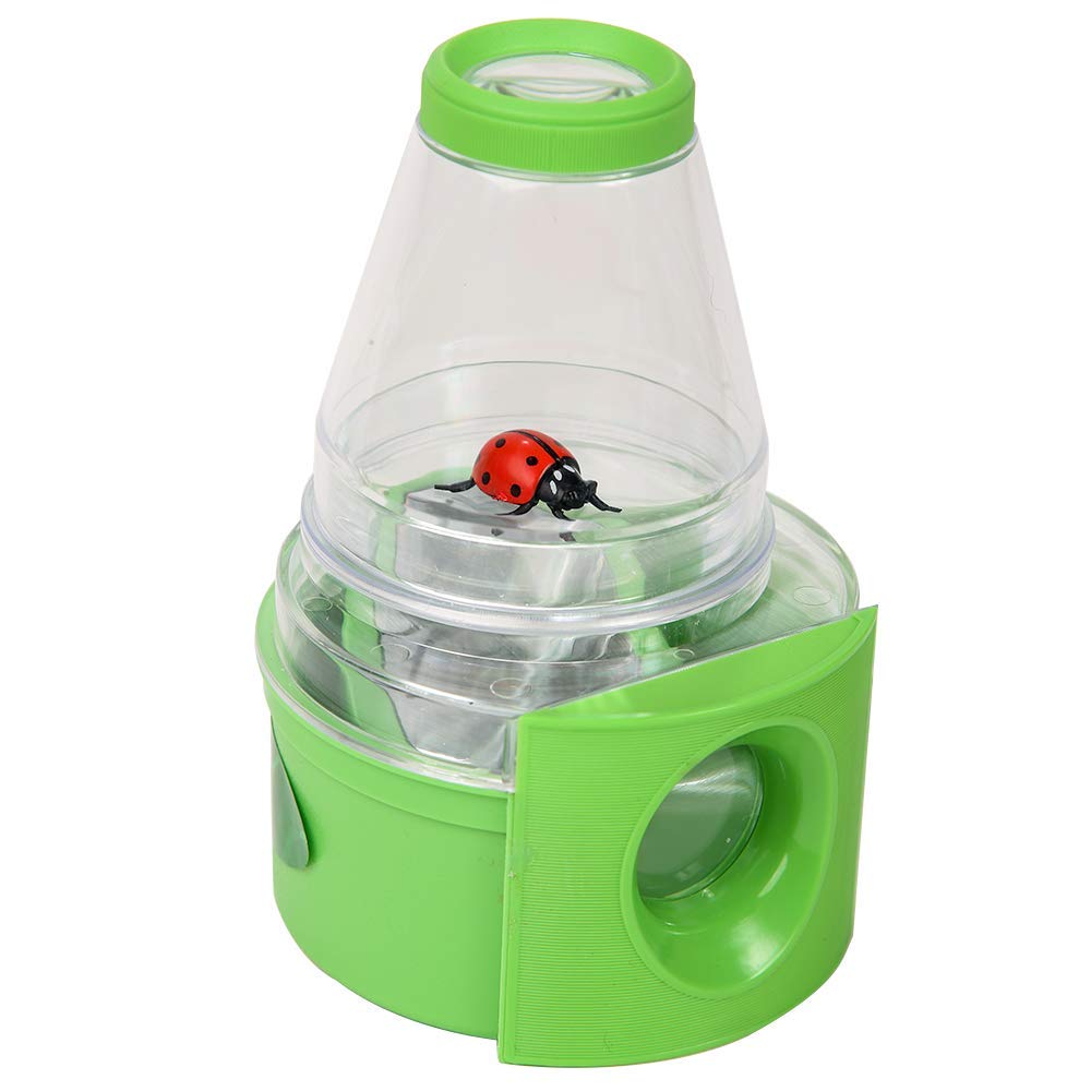 Insect Lore Bug Viewer And Case - Creature Peeper With 3x Magnified Views From Above And Below