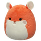 Squishmallows Rica 12 inch Chinchilla Fuzzamallows - Childs Ultra Soft Stuffed Toy