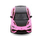 KiNSMART Lamborghini Urus Performante, Matte Hot Pink - 1/38 Scale Diecast Model Car - 5" L x 2" W x 1.75" H with Pullback Motor Action and Openable