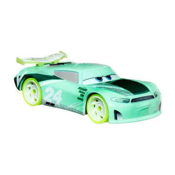 Hot Wheels Disney Cars Glow Racers Chase Racelott 1:55 Scale Diecast Vehicle