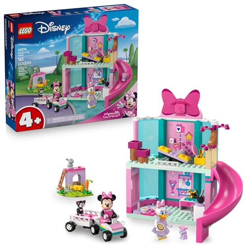 LEGO Disney Minnie’s Pet Hotel Toddler Toy - Minnie Mouse Building Set for Girls and Boys, Ages 4+ - Mickey Mouse Clubhouse Preschool Learning