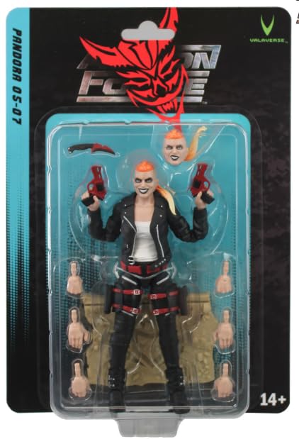 Action Force Valaverse Pandora Premium 6-Inch Scale Action Figure with Multiple Accessories