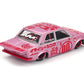 MINI GT 510 Pro Street #00 "Buta V1 Pink Metallic with Red Graphics (Designed by Jun Imai) Kaido House Special 1/64 Diecast Model Car KHMG161