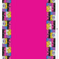 Superhero Girl Tablecloth - 54" x 108" | Plastic | Pop Superhero Design | 1 Pc.