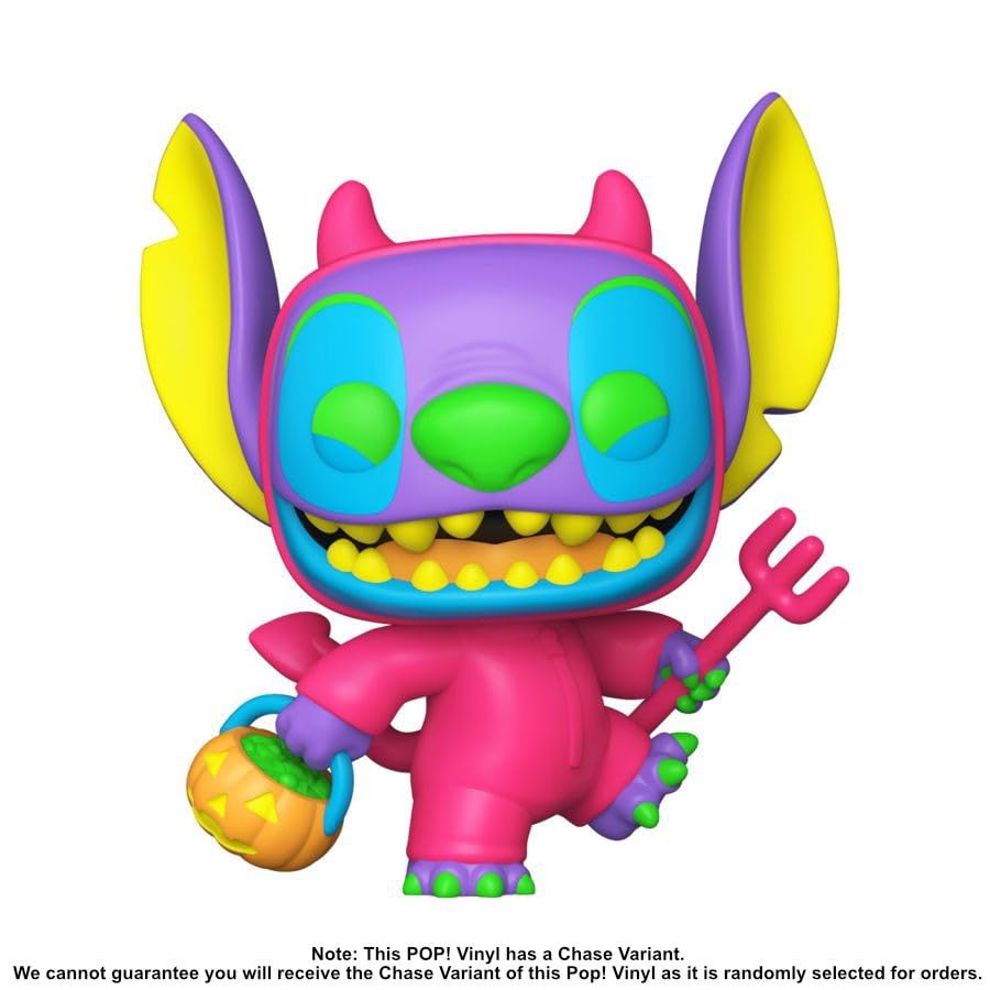 Funko Pop! Vinyl Figure Lilo & Stitch Devil Stitch #1701, Entertainment Earth Exclusive, Multicolor, 3.75 Inches