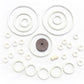 Game Room Guys Gottlieb Spin A Card Pinball White Rubber Ring Kit