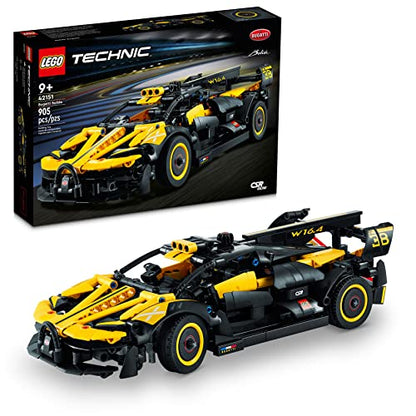 LEGO Technic Bugatti Bolide Racing Car Building Set - Model and Race Engineering Toy for Back to School, Collectible Sports Car Construction Kit