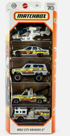 Matchbox MBX City Drivers II 5pack
