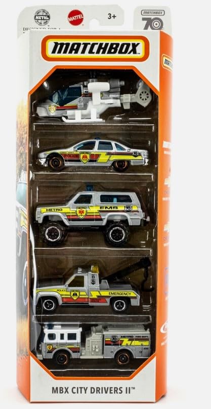 Matchbox MBX City Drivers II 5pack
