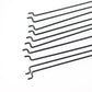 Hobbypark ?1.2mm x L180mm (7.1 inch) Steel Z Pull/Push Rods Parts for RC Airplane Plane Boat Replacement (Pack of 10)