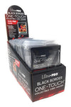25 Ultra Pro UV One-Touch Magnetic Holders - Black Border 35pt