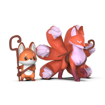 Unstable Games - Casting Shadows Vinyl Figure Set - Gale & Kit Turbulent - Collect Your Favorite Casting Shadows Characters!