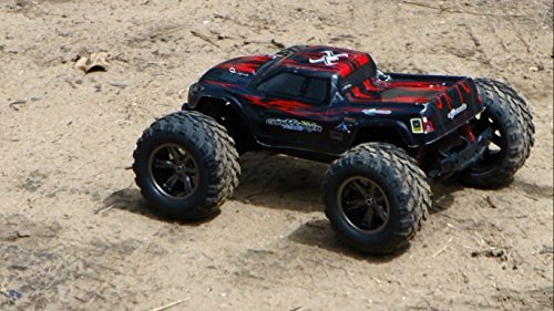 FMTStore 42+kmh 1/12 Scale RTR Remote Control Brushed Electric RC Car 2.4Ghz 2WD High Speed Remote Controlled Car Truck