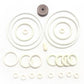 Game Room Guys Gottlieb Thoro Bred Pinball White Rubber Ring Kit