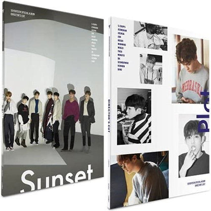 SEVENTEEN [DIRECTOR'S CUT] Special Album SUNSET Ver. CD+P.Book+6p Card+Tracking Number