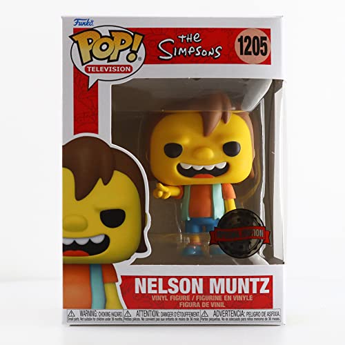 Funko POP! Animation: Simpsons - Nelson - The Simpsons - Collectible Vinyl Figure - Gift Idea - Official Products - Toys for Kids and Adults - TV Fans