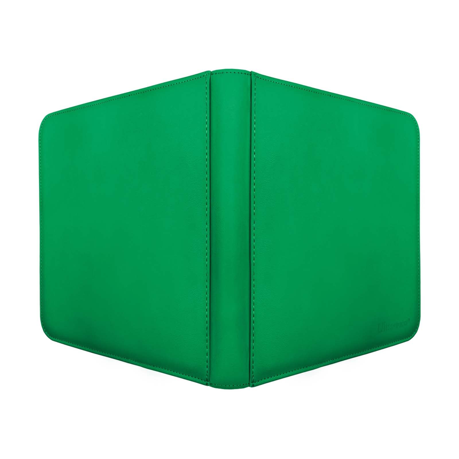 Ultra Pro E-15741 Ultra Pro-12 Pocket Zippered Pro Binder-Green, M