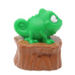 Fisher-Price Replacement Part for Collectible Little People Musical Dancing Palace Castle X6031 - Replacement Green Chameleon Pascal Sitting on
