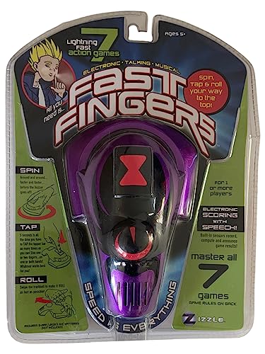 Fast Fingers - Purple with Black