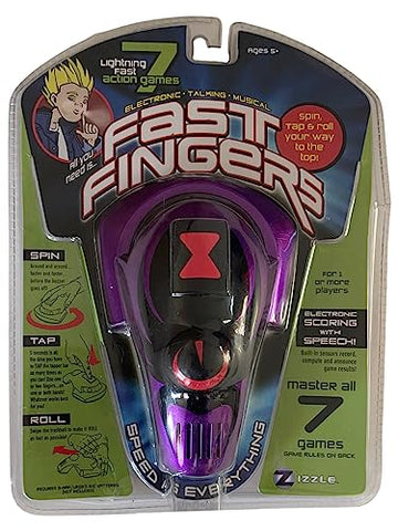Fast Fingers - Purple with Black