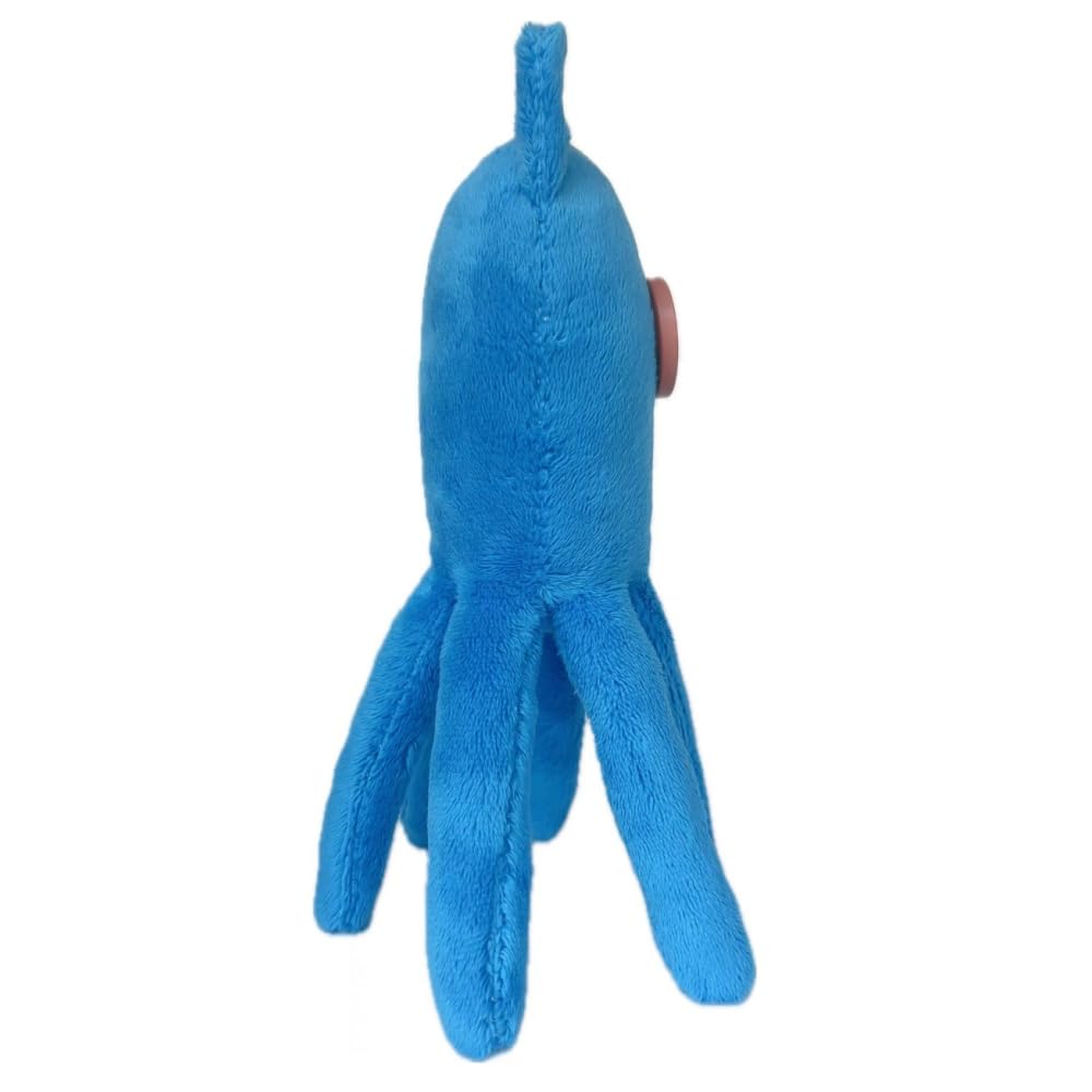 LMDMML Blue Squid, Octopus Plush with Button Eye, Stuffed Animal for Room Decor, SW005