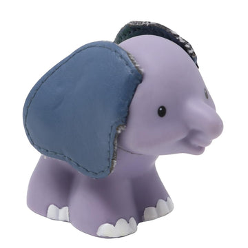 Fisher-Price Replacement Part for Collectible Little People Noah's Ark or Zoo Playset K0475 - Replacement Elephant Figure with Leather Like Touch and