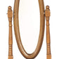 Aztec Wodden Standing Swivel Mirror D1165