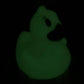 DUCKY CITY 3" Glow in The Dark Rubber Duck [Sealed Hole, Floats Upright] - Baby Safe Bathtub Bathing Toy