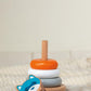Mary Meyer Leika Wooden Toys Stacking Rings Montessori Toys for 24+ Months Old Toddler Preschool Gifts, 4.25 x 7-Inches, Raccoon & Fox