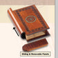 Book Style Wood Puzzle Box Polish Handmade Secret Trick Wooden Box Jewelry Box
