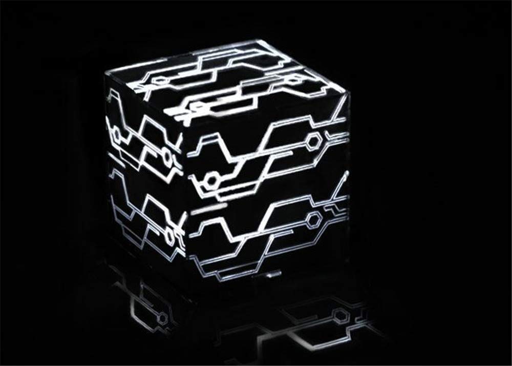 Cube LED Toy Type B Cosplay Props White Light Black Box Magic Cube Gift Collection New