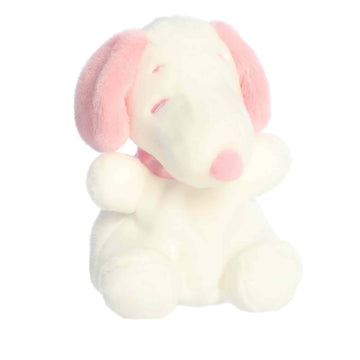 Aurora Adorable Peanuts Snoopy Palm Pals Stuffed Animal - Officially Licensed Toys For All Snoopy Fans - Nostalgic Gift for Adults and Valentine's Day