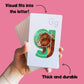 Lit Letters Phonics Flashcards - Preschool ABC Sounds for Early Reading