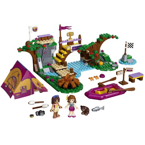LEGO Friends Adventure Camp Rafting Kit (320 Piece)