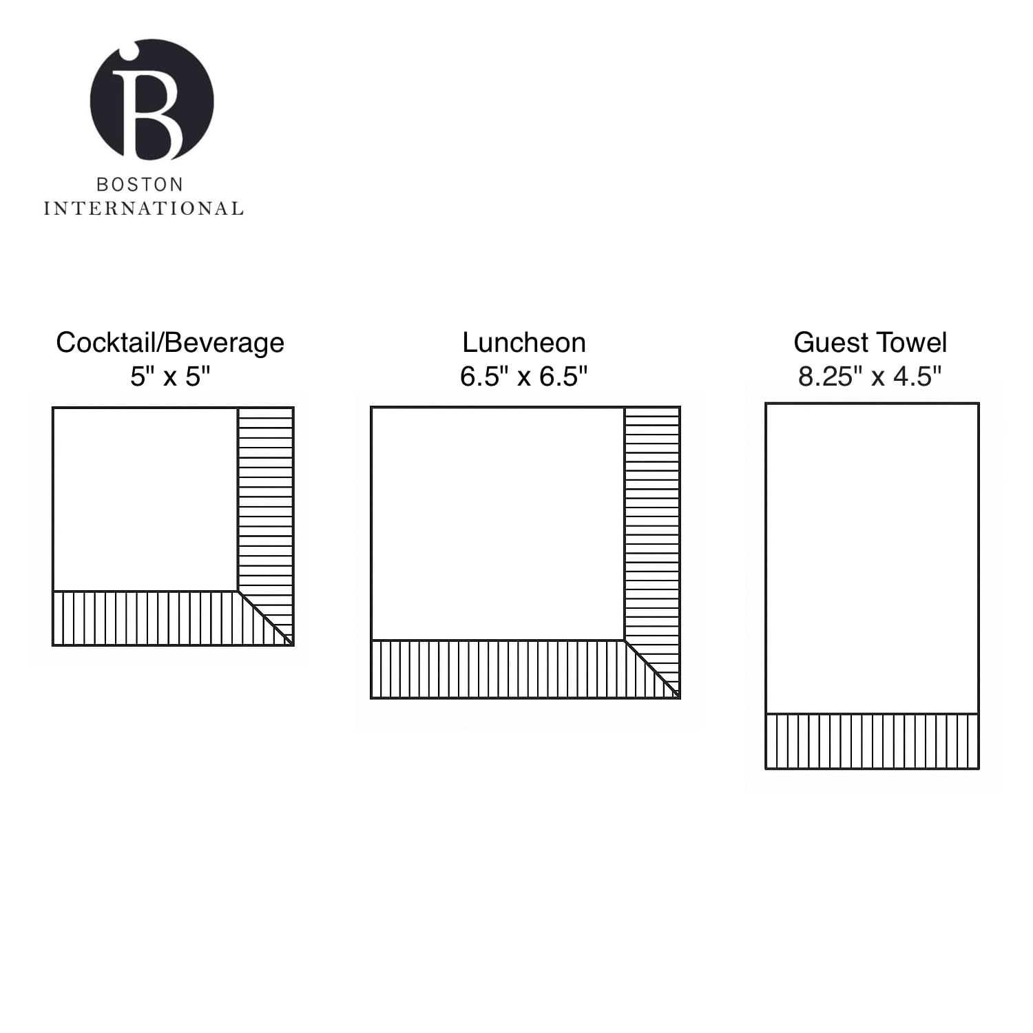 IHR Ideal Home Range Party Napkins Disposable 3-Ply Paper Lunch Napkin Pack, 6.5" x 6.5", The Carrot Patch, 20-Count