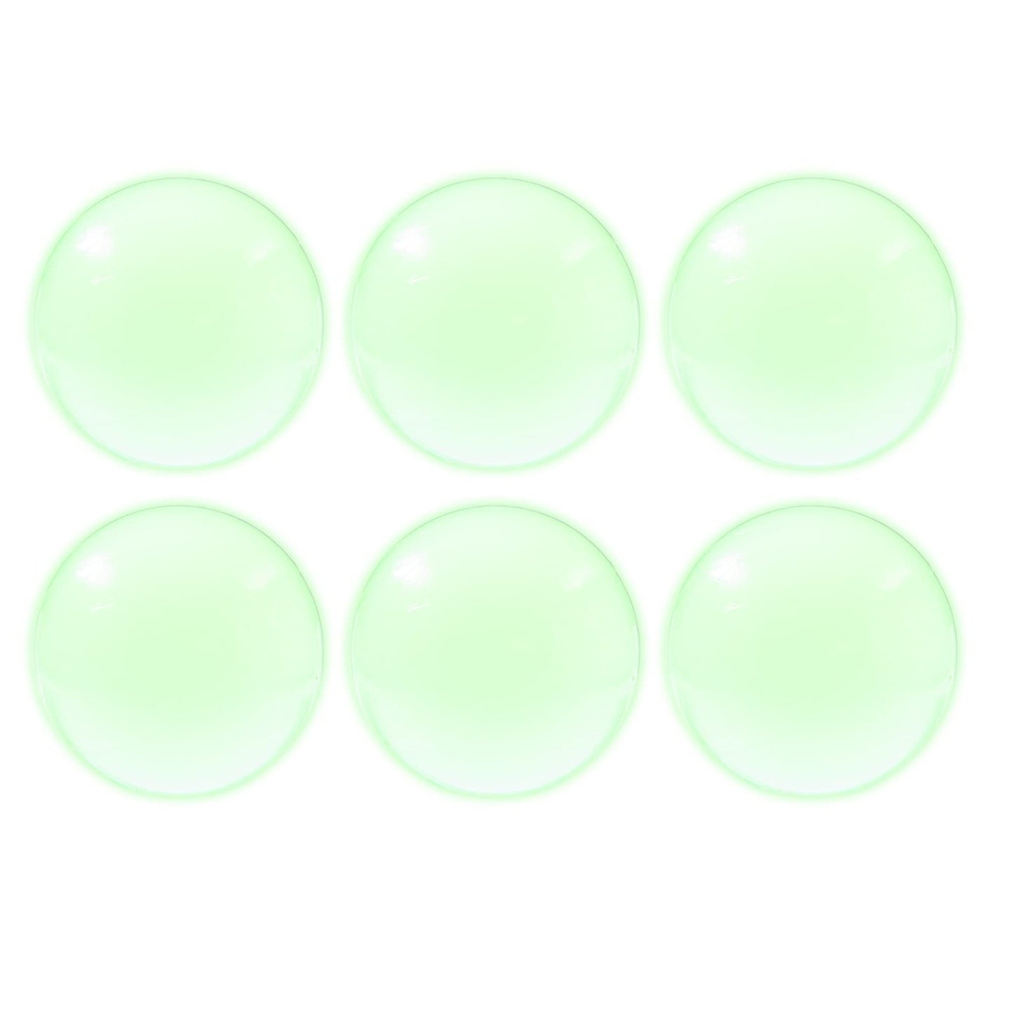 MBGBrybelly Brybelly Foosball Balls - Glow in The Dark Black Light Reactive - for Standard Foosballs Tables & Classic Tabletop Soccer Game Balls - 6