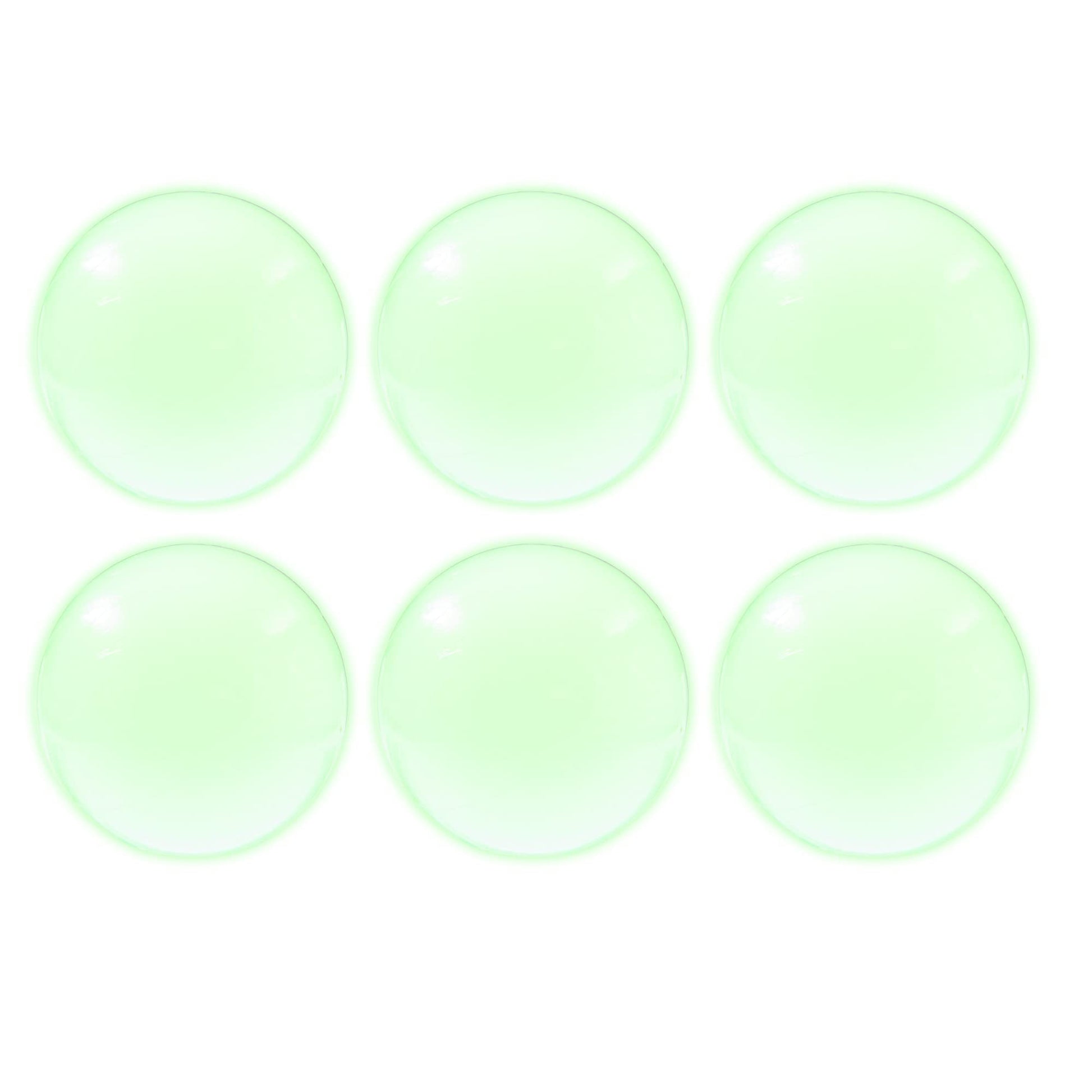 MBGBrybelly Brybelly Foosball Balls - Glow in The Dark Black Light Reactive - for Standard Foosballs Tables & Classic Tabletop Soccer Game Balls - 6