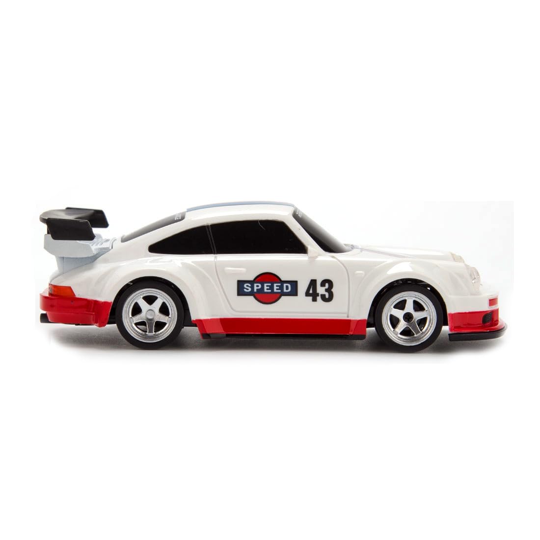 BrickCraftWorks 1/43 Mini 4WD RC Drift Gyro Car, 2.4G Full-Proportional Mini Electric RC Racing Car Model with LED Lights,15 KM/H High Speed Sports