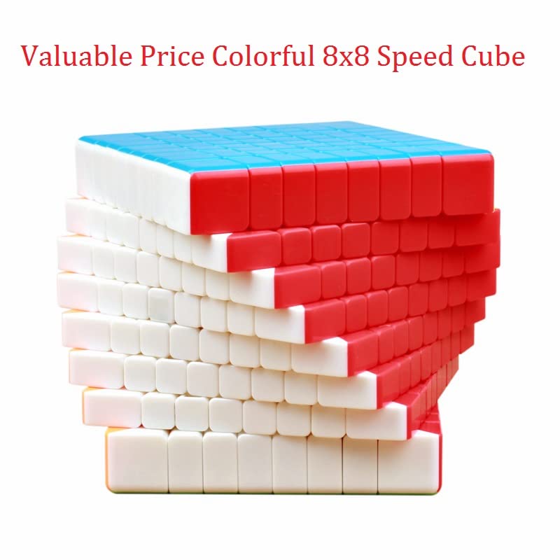 BestCube 8x8 Cube Stickerless 8x8x8 Speed Cube Puzzle Gifts Toys(70mm)