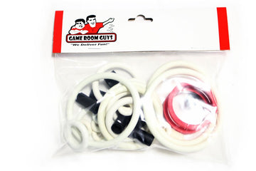Game Room Guys Data East Checkpoint Pinball White Rubber Ring Kit