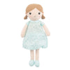 Linzy Toys, Soft Plush Mint Blue Emily Rag Doll, 15"