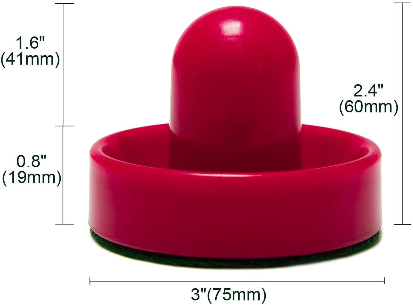 Air Hockey Pucks and Paddles - Rechargeable Floating Air Hockey Pucks for Any Flat Surface, Include a Charging Cable and Electronic Rechargeable Air