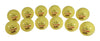 Sportime Inflatable Balls, Multi-Purpose, 4 Inches, Yellow, Pack of 12