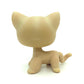 CFCLLBR Rare #228 Mini Pet Toys Beige Short Hair Cat Kitty Animal Figure