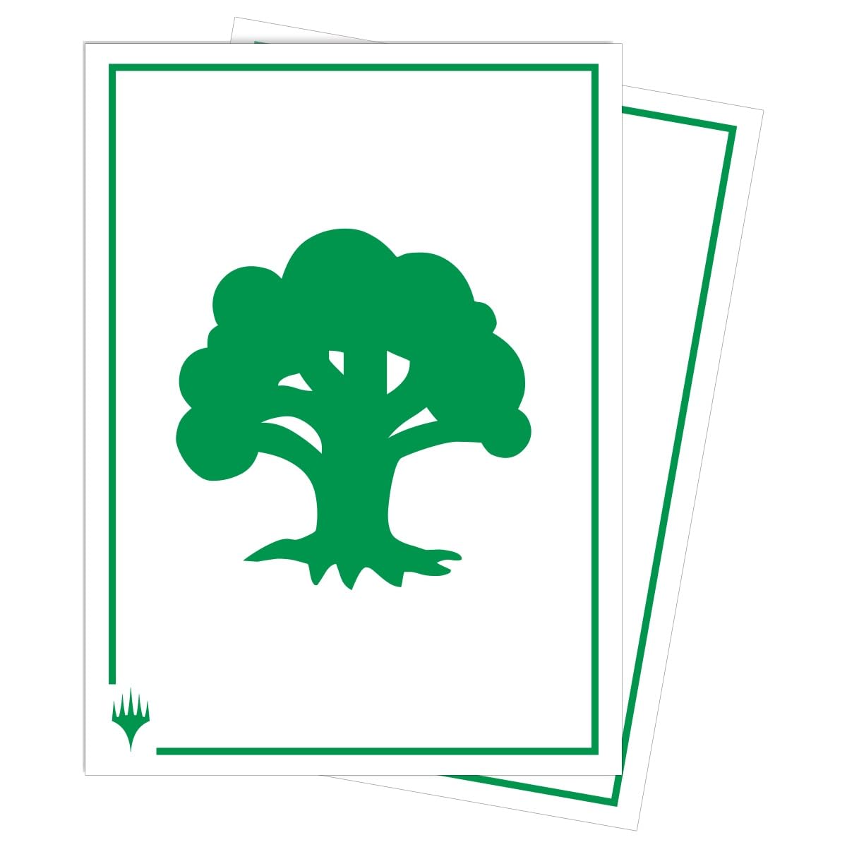 Ultra PRO - Mana 8 105ct Apex Deck Protector Sleeves - Forest for Magic: The Gathering, Protect & Store Collectible Cards, Sports Cards, MTG, D&D