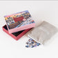 MOSAIC PUZZLES Lovers' Bridge, Paris - Christmas Puzzles for Adults - Premium Jigsaw Puzzles, 500 Pieces